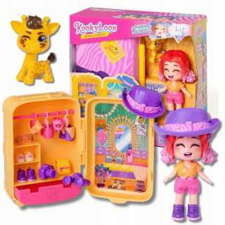 KOOKYLOOS Jane Suitcase figúrka + zvieratko